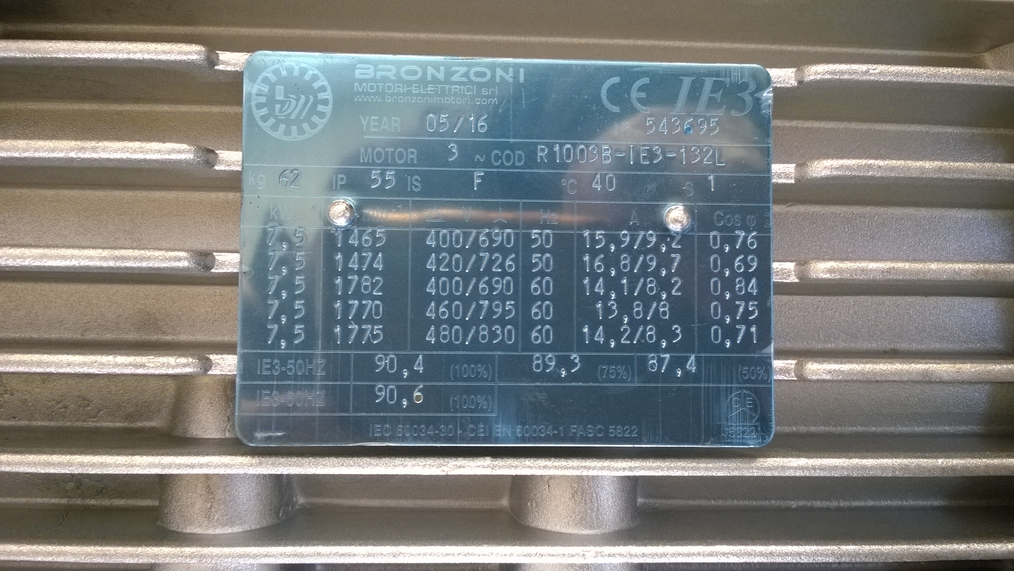 R1003B-İE3-132L 