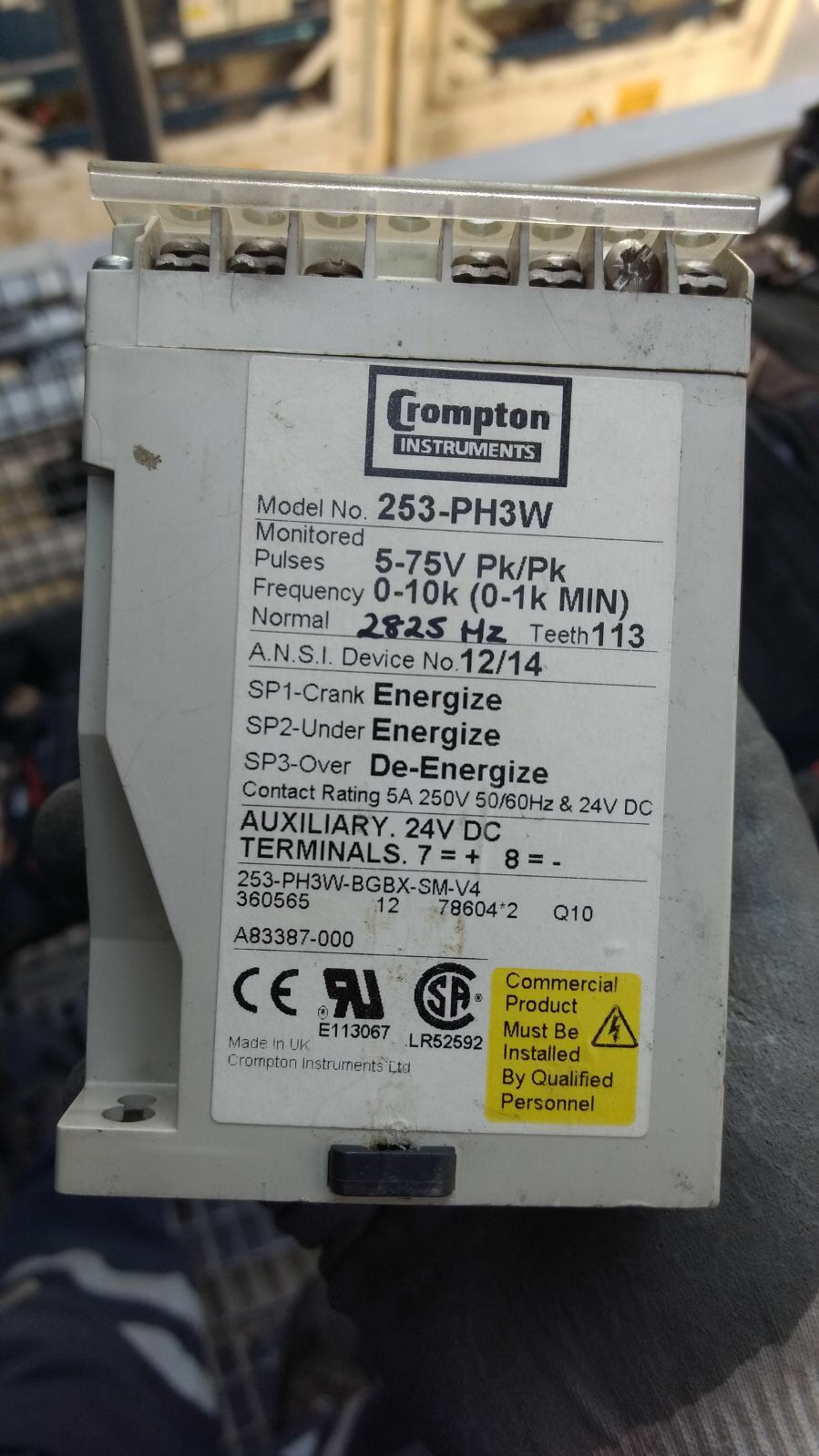 253-PH3G - 24VDC (ANSI 12/14)