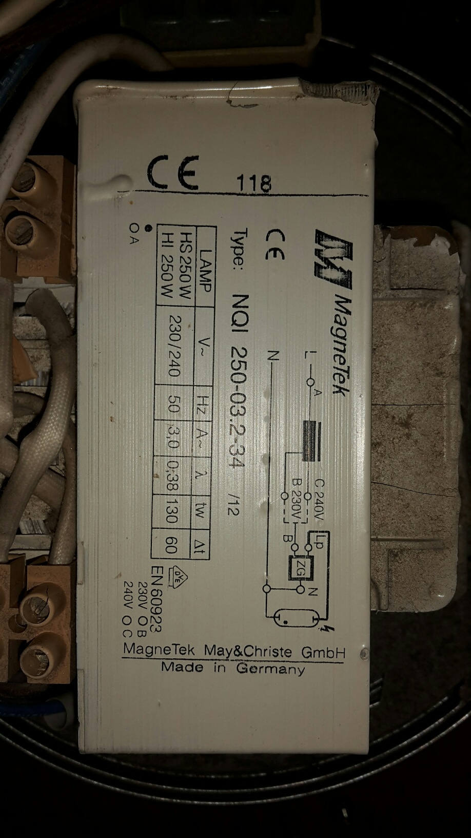 NQI250-03.2-34 obsolete, replaced by 5110.0450.202 