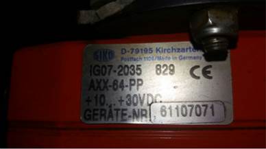 IG07-2035 829 - obsolete, replaced by IG07-4012 