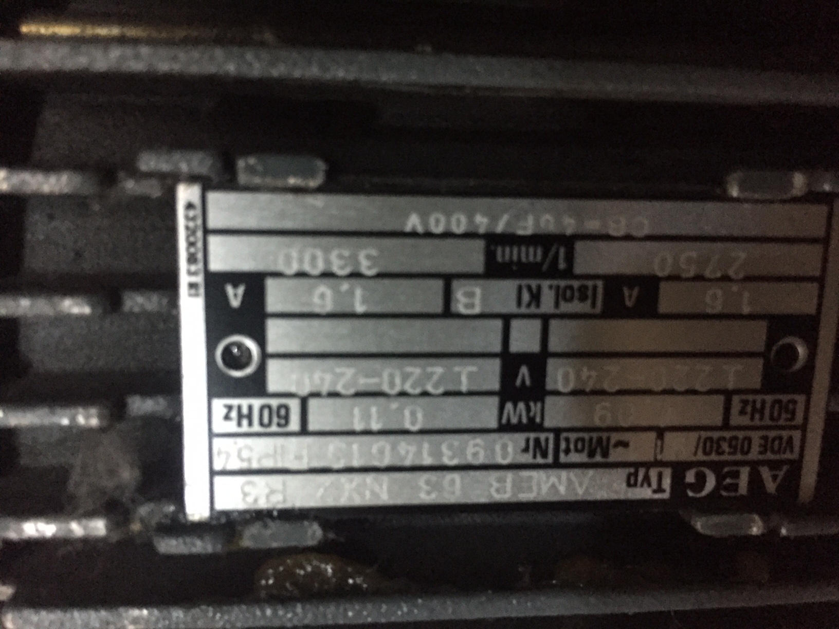FAN FOR: AMEB 63 NX2 R3  Obsolete 