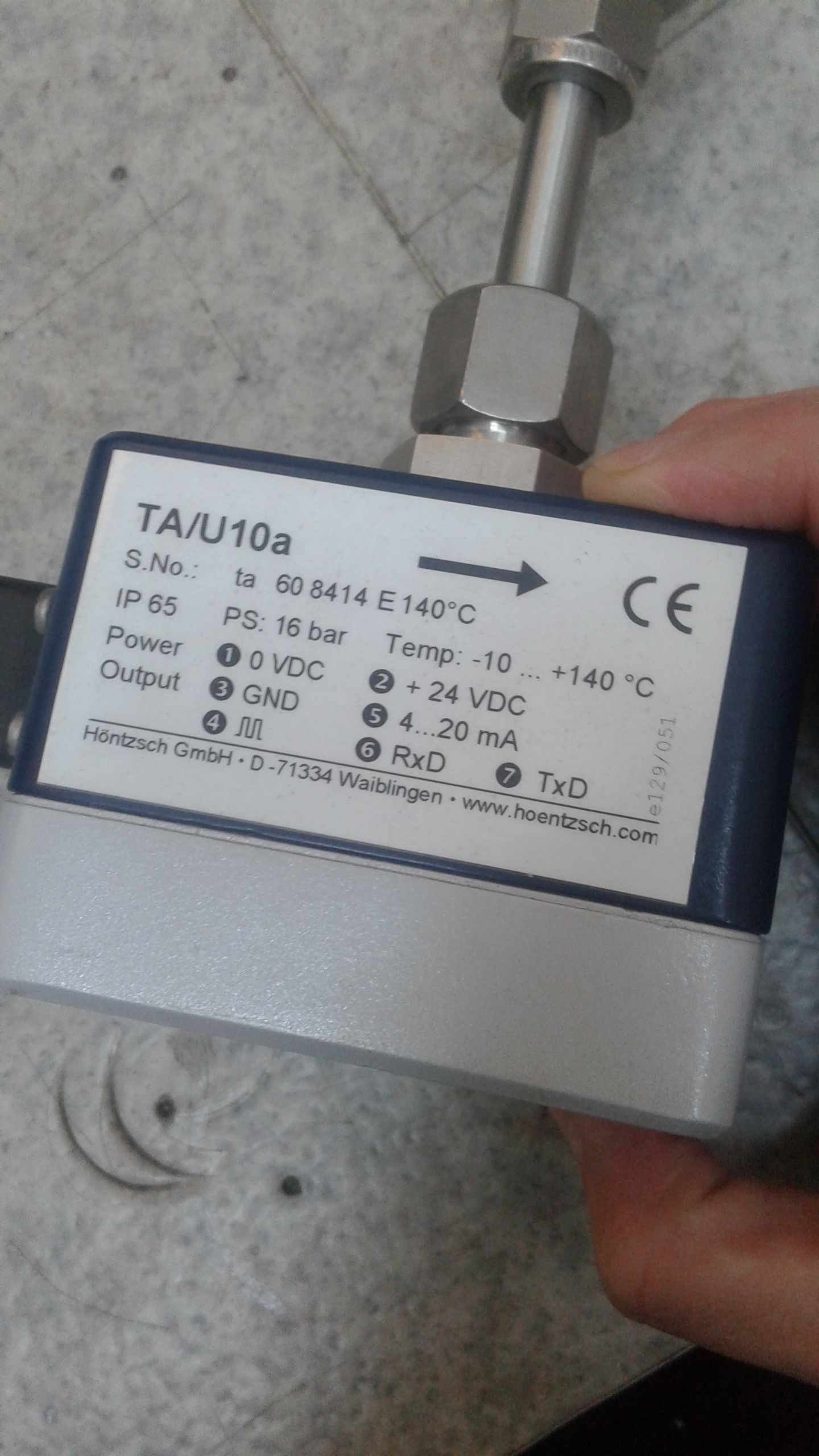 TA/U10a OBSOLETE- REPLACED BY TA10-165GE 140/p16 ZG2d (B013/070)