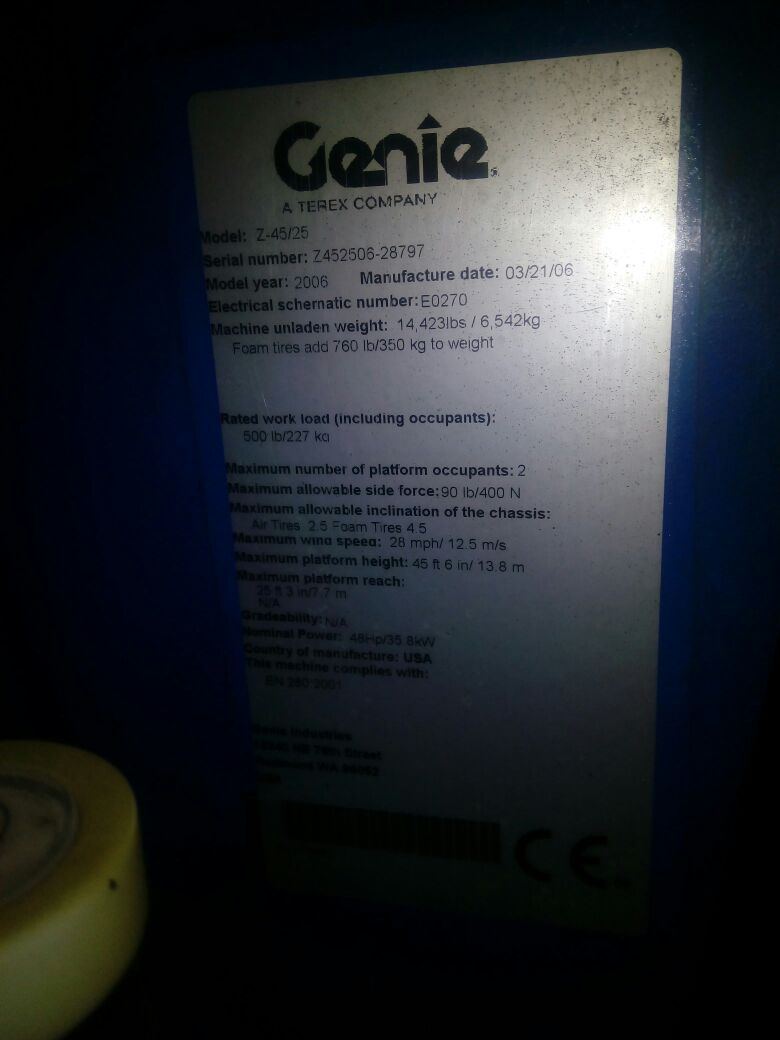 Part For:Z45/25 