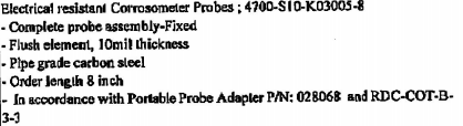 P/N 4700-S10-K03005-8 