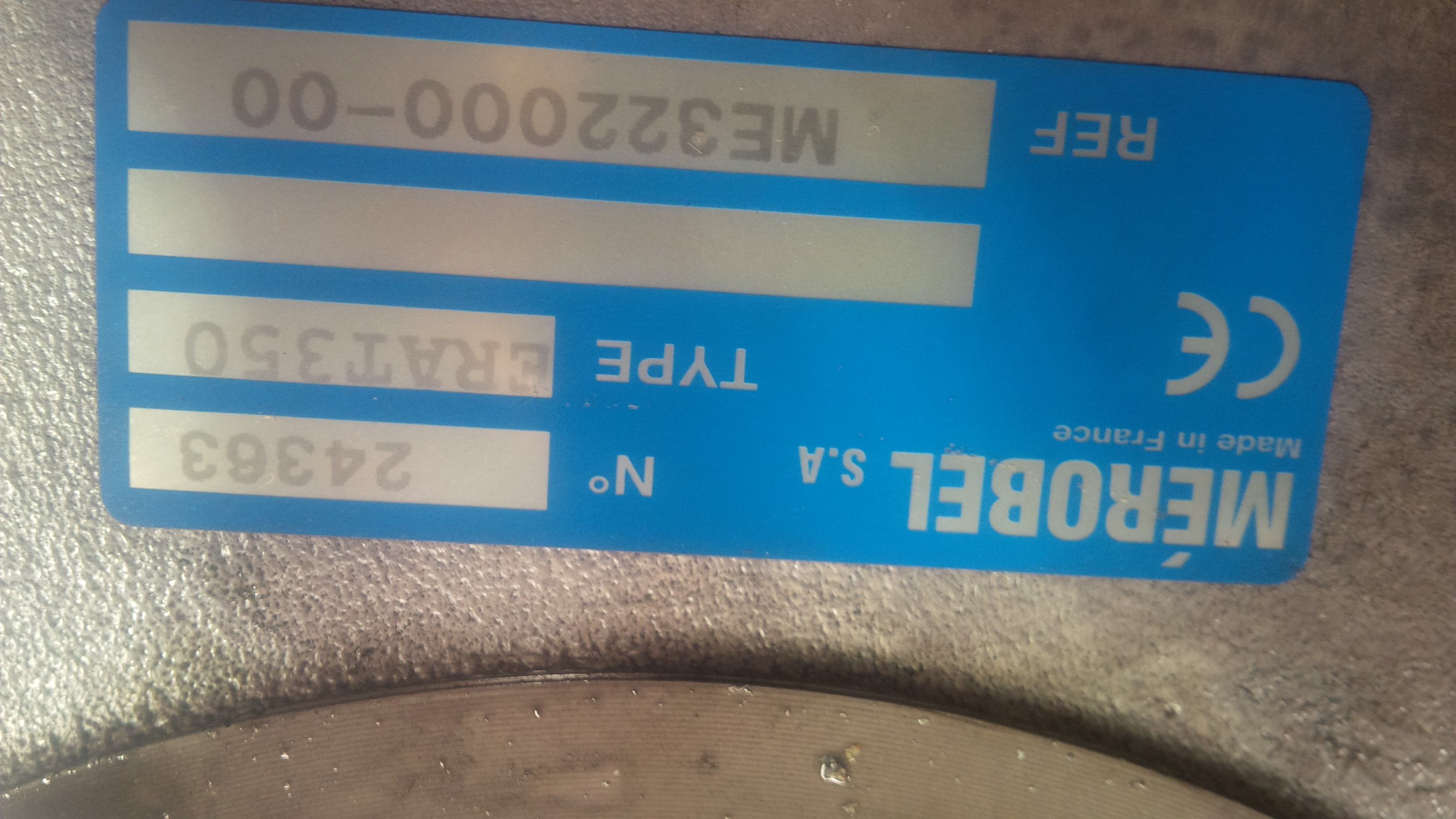 P/N: 322 000 00 Type: ERAT 350