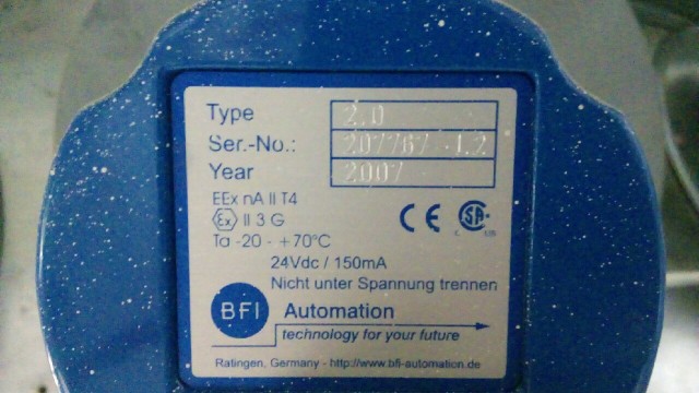 Part.-No.S 507H (Type 2.0 )