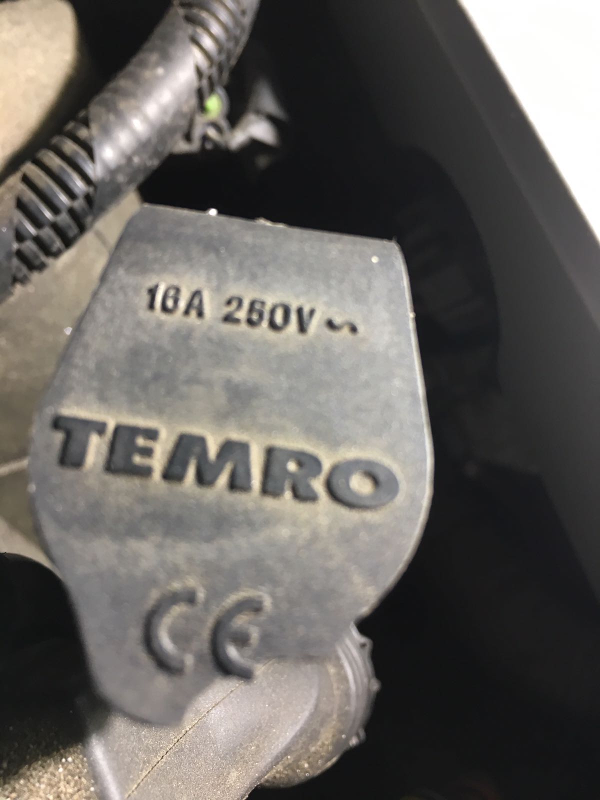 cabel for heating element TEMRO 16 A 250 V 