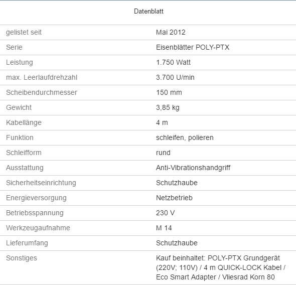 POLY-PTX® 800 40002  