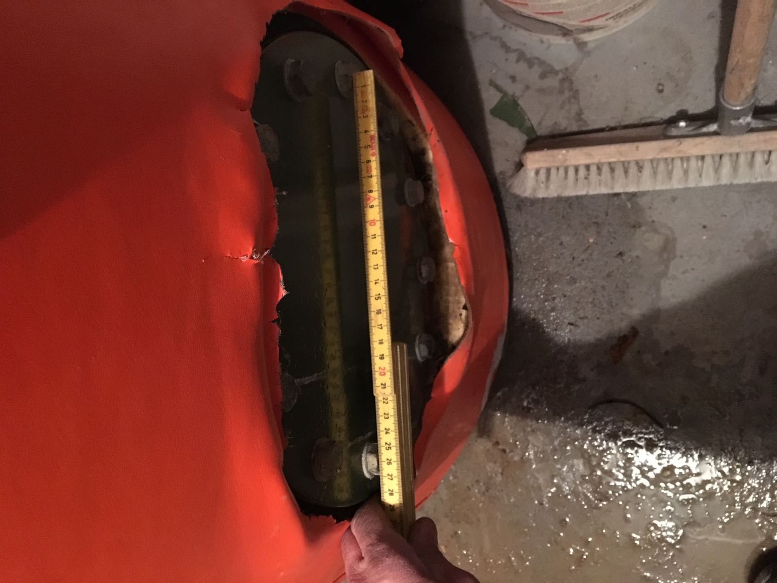 Flange seal for BS 300 DSF obsolete, alternative SC 180 