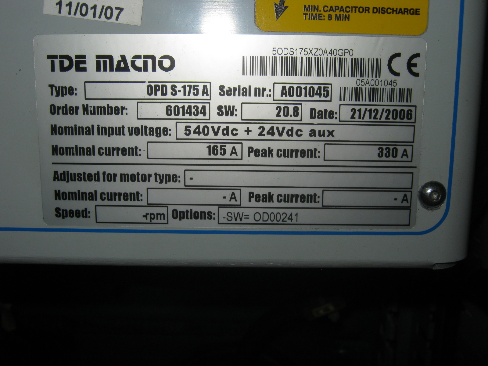 OPD S-175 A OEM 