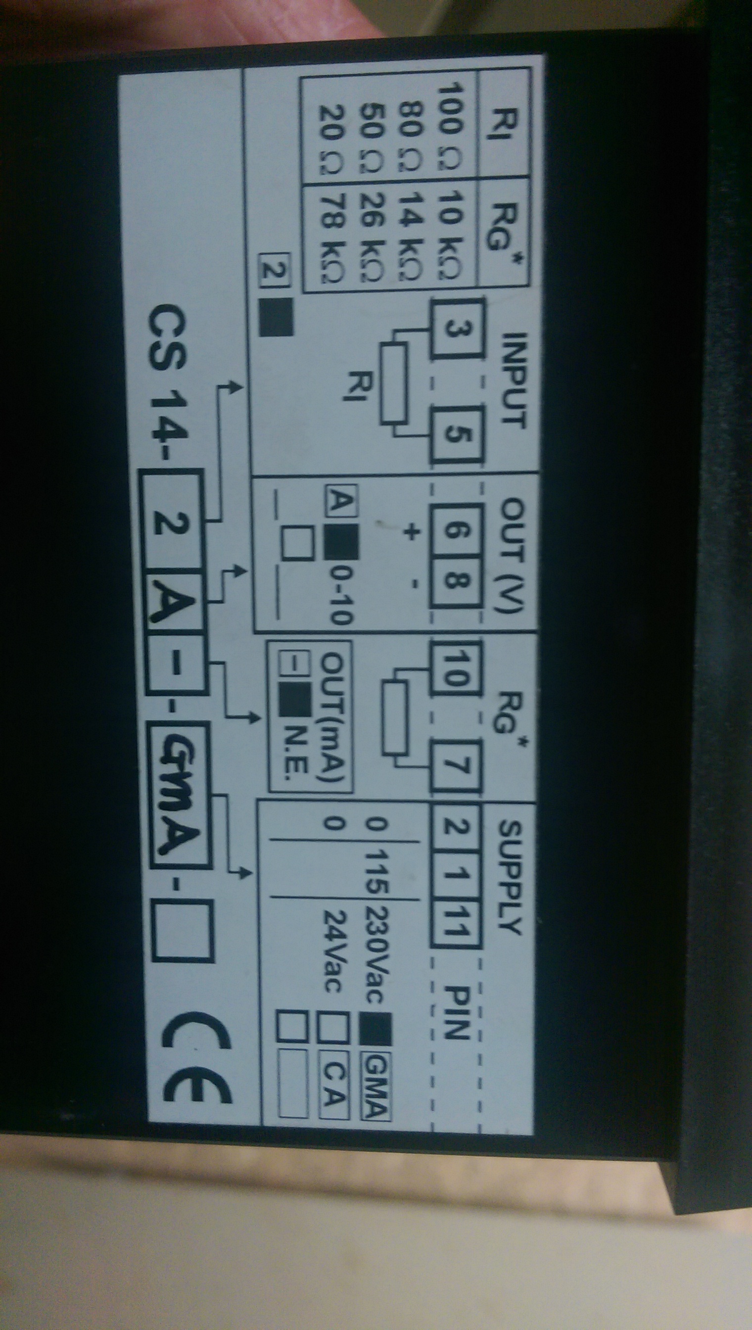 CS 14-2A-GMA 