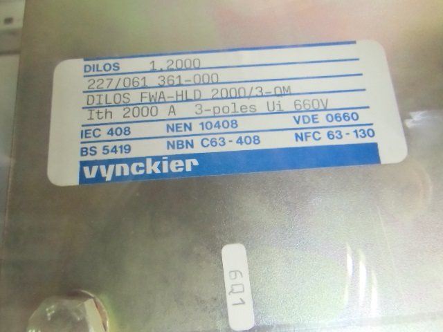 Dilos FWA-HLD 2000/3-QM replaced by Dilos 8S 