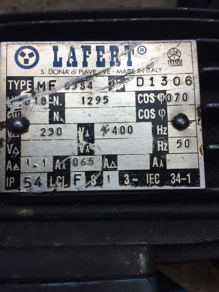 Shoe for MF 63S4 