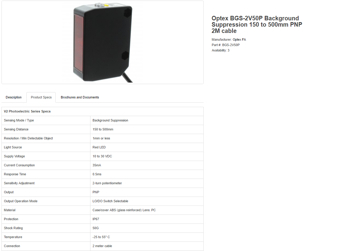 BGS-2V50P