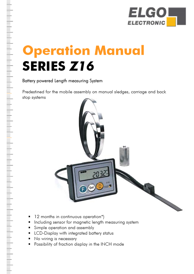 SERIES Z16 