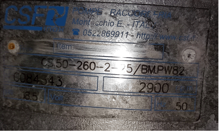 CS50-260-2-25/BMPW82 
