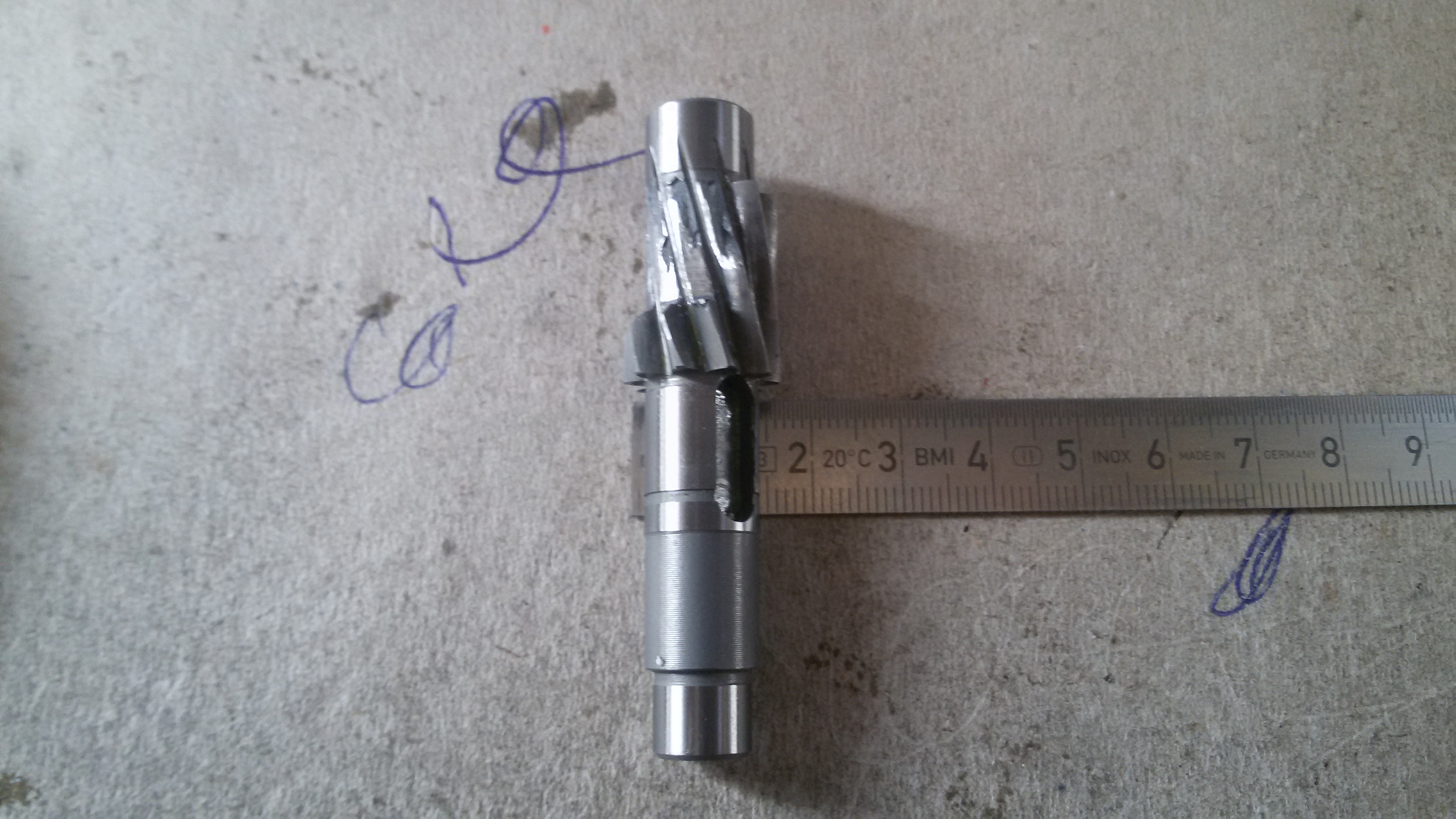 Tooth wave for TMH-02-400-004  