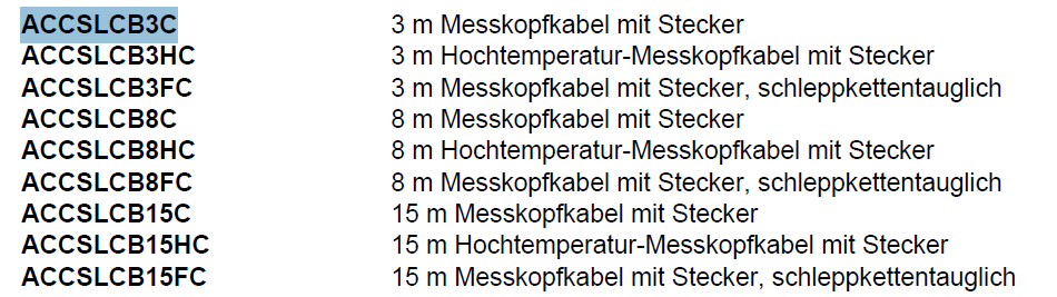 CSlaser 2MH (Kabel - ACCSLCB3C) 