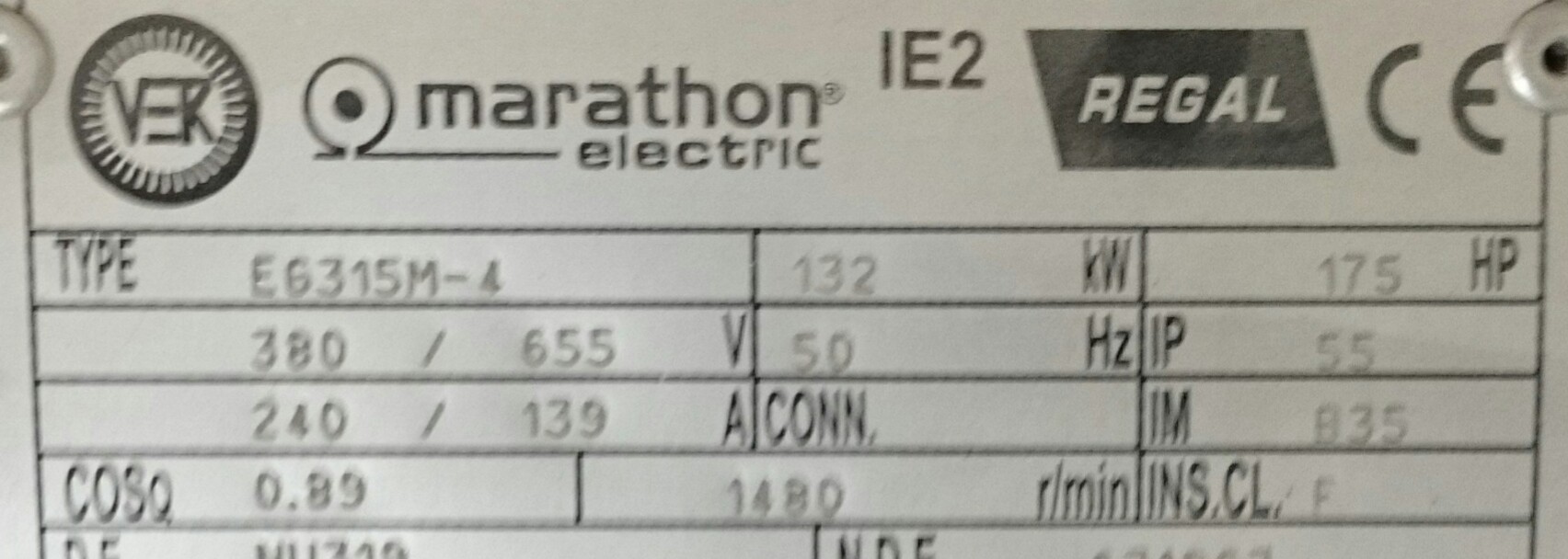E6315M-4 obsolete, replaced by HJN315M-4 