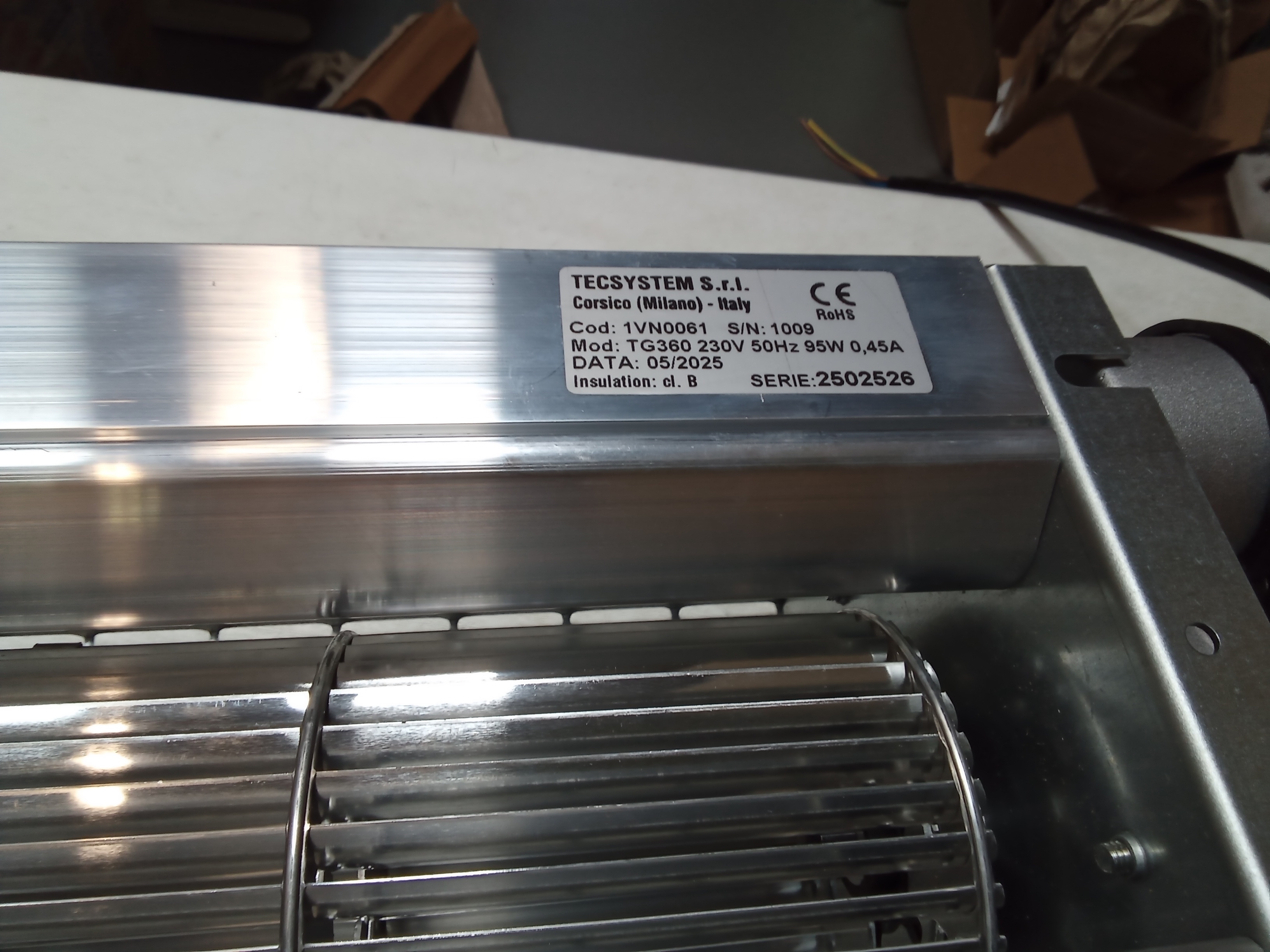 1VN0061 / TG360 230V 50HZ + CABLE L=400MM