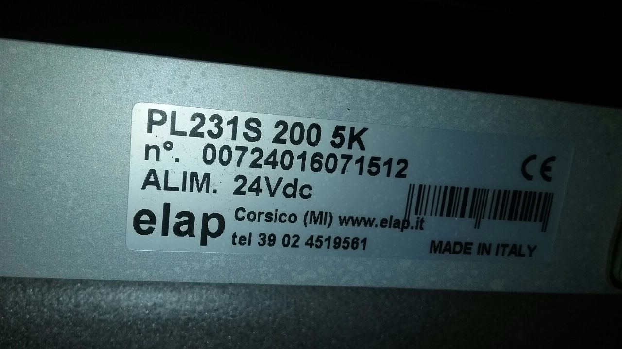 p/n PL231S 200 5K