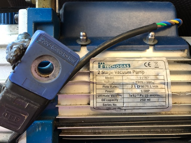 Solenoid Valve for TEDS2 Pump 