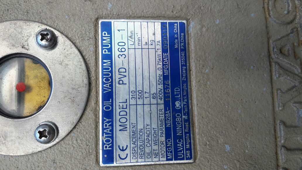 PVD-360-1 old pump, new pump PVD-360-Z 400 V 