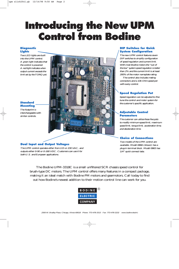 Typ: UPM-3318C  Artikel-Nr.: BE0866