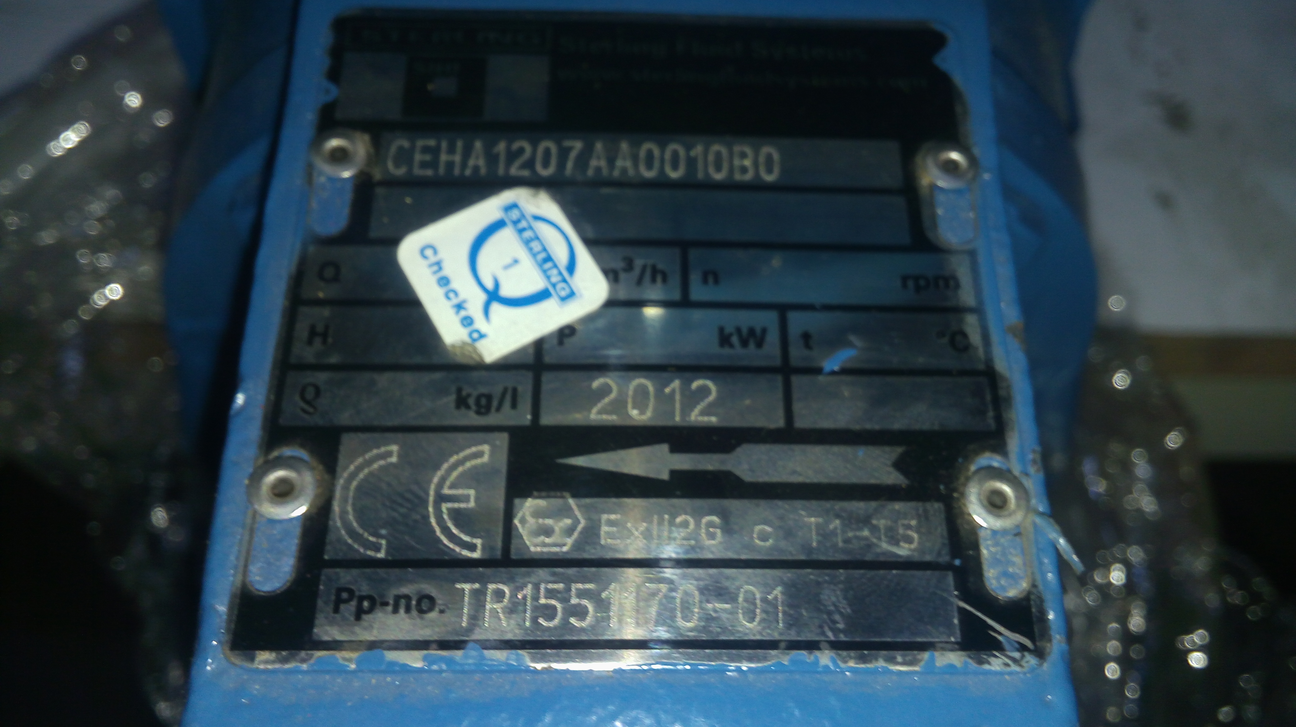 CEHA 1207AA0010B0 replaced by 1207NA LA 001 OB 0AN 