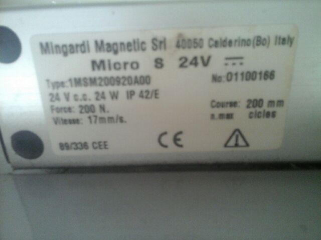 2700116 / Mingardi Micro S (24v)