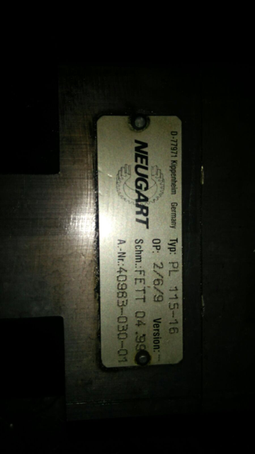 Type: PL 115-16 obsolete, alternative 100373571 