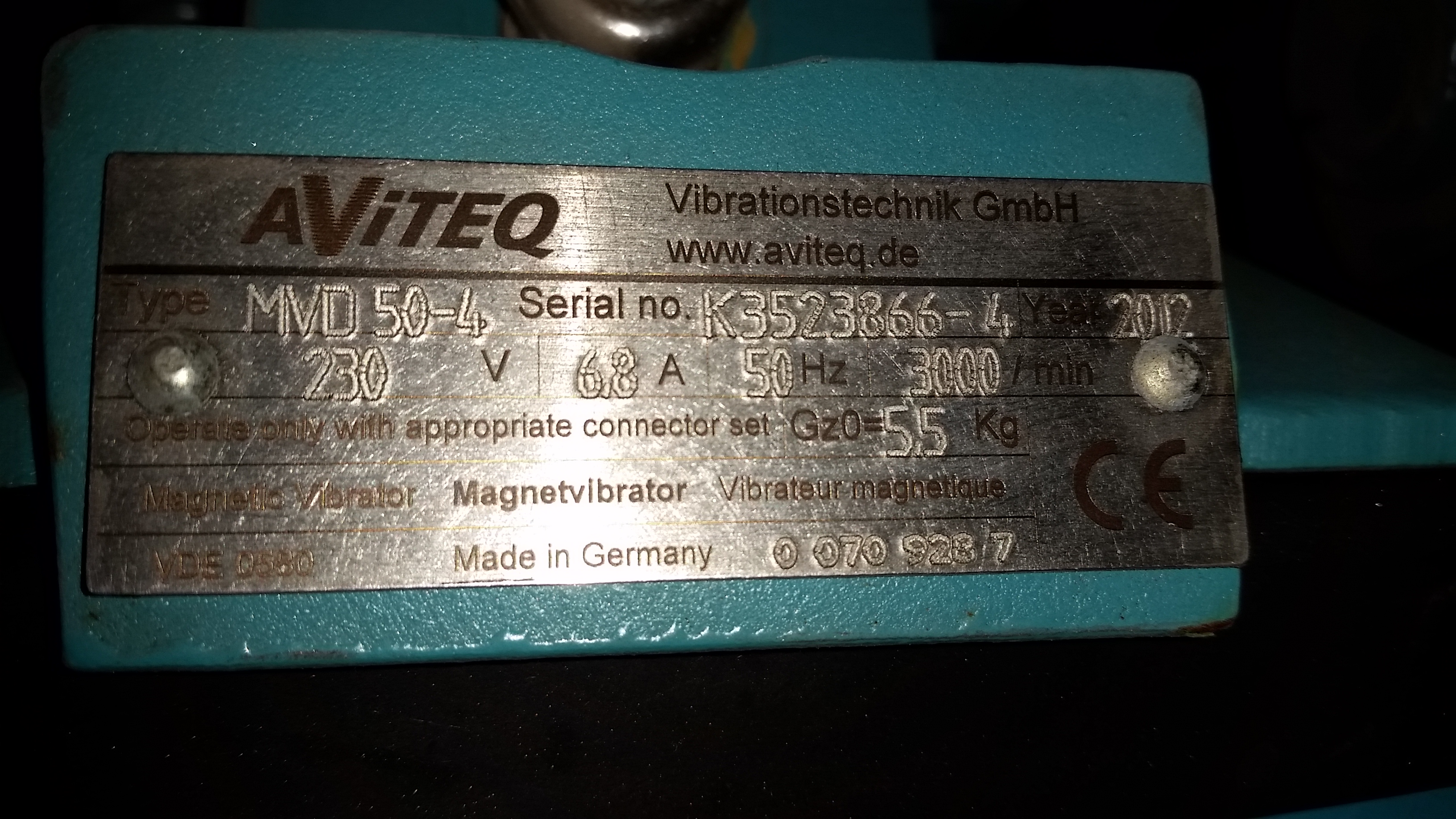 MVD50-4 13 FED.  230V 50HZ  
