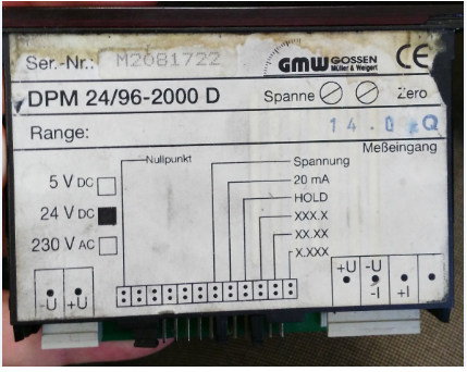 DPM 24/96-2000 D UH 24V DC obsolete,replaced by DPM 24/96-2000 S 24 V DC