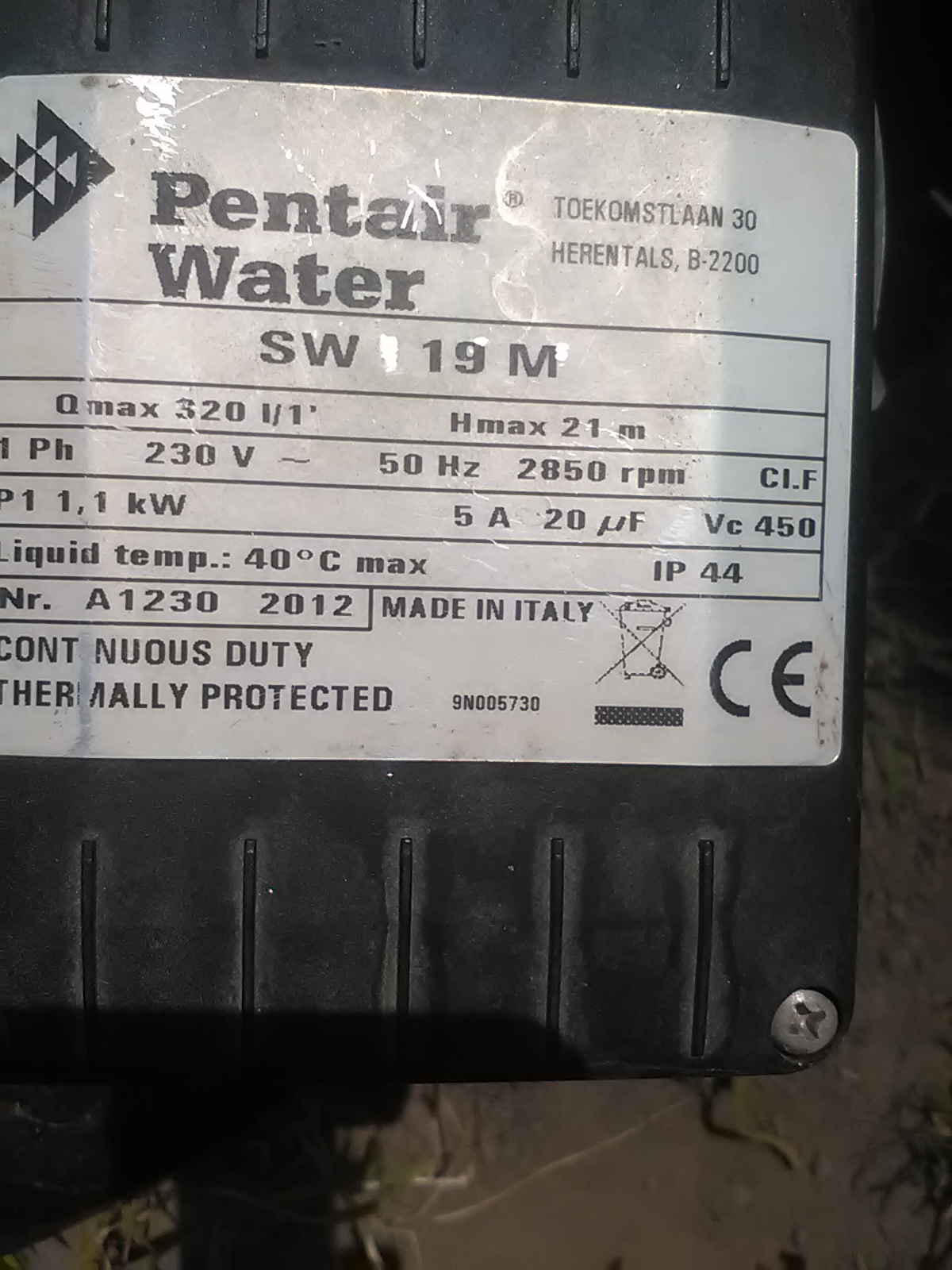 Coil for SW19M/ Nr:A1230  2012 