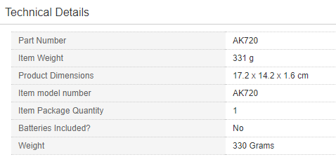 AK720 