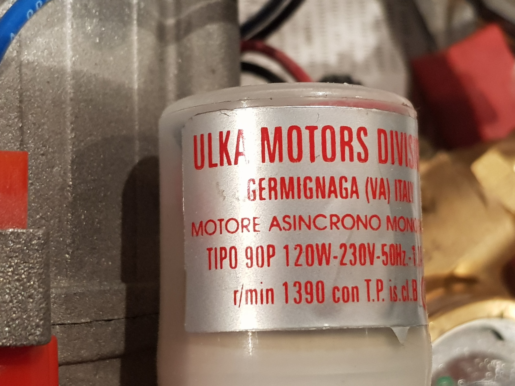 Model 90P - OEM (standard motor Model M90) 