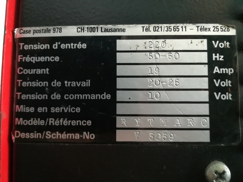 Remote control For Rytmarc C5059 obsolete 