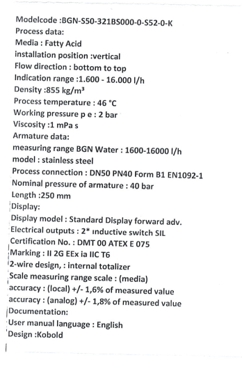 BGN-S50-321BS000-0-S52-0-K 