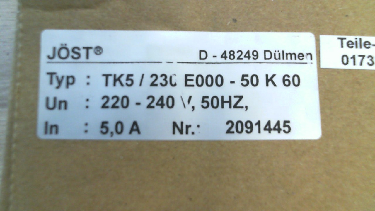 TK5/230E000-50K60
