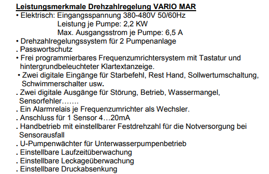 ETEC H2 MATRIX 10-5 Vario 