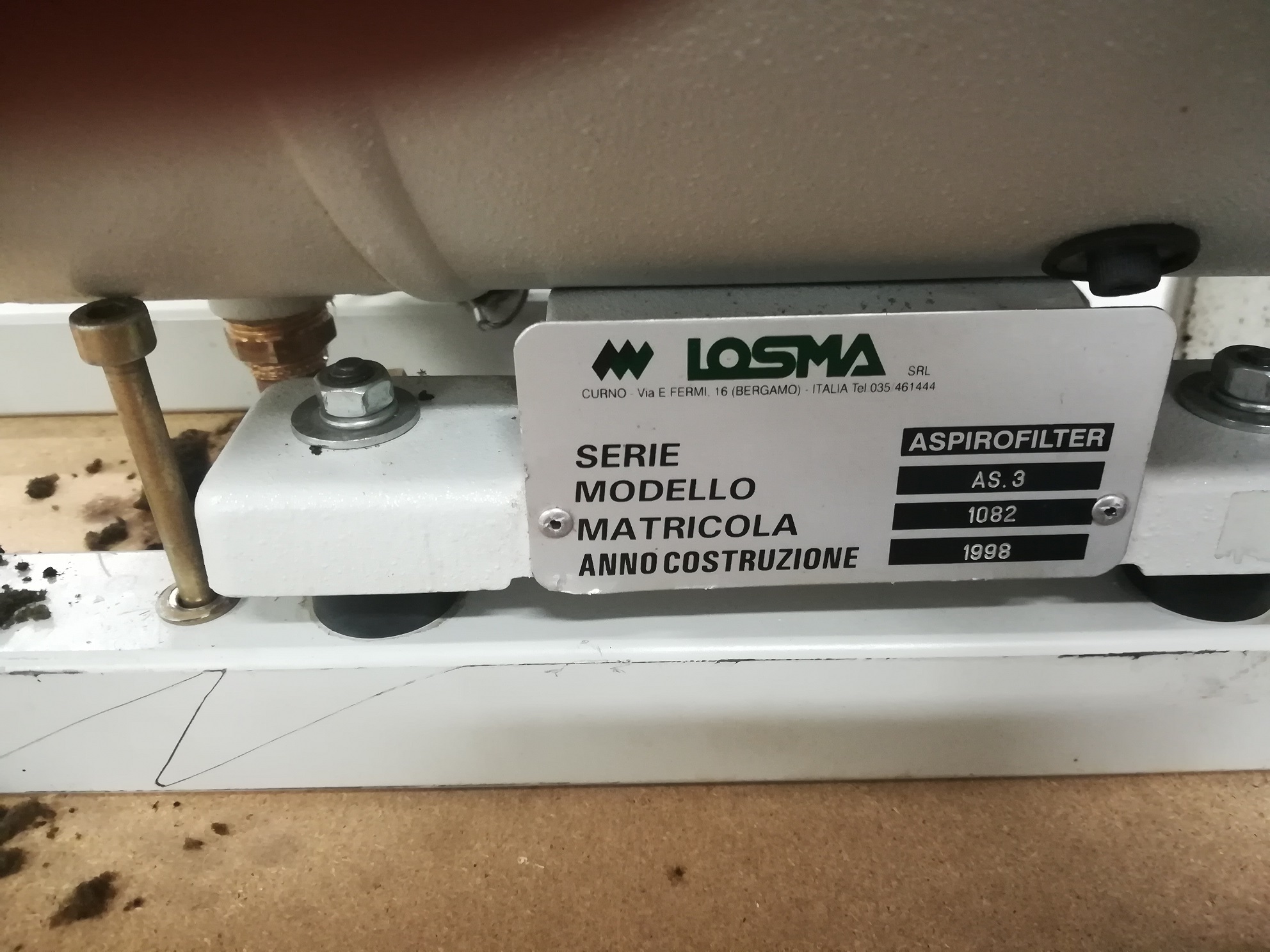 metal filter for Aspirofilter AS.3 