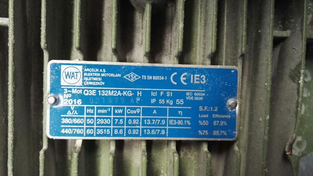 Q3E 132M2A-KG-H 
