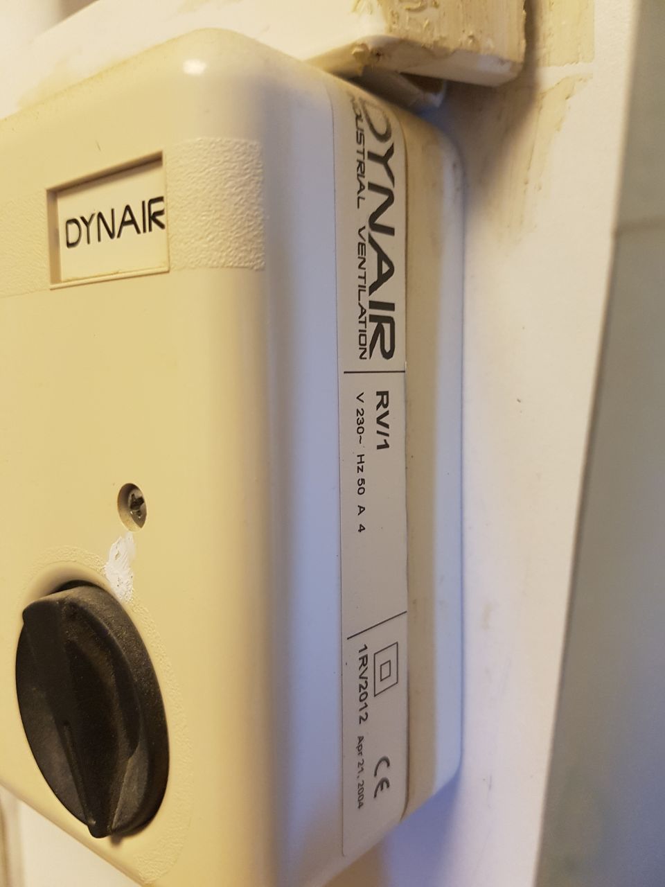 RV/1 speed controller 