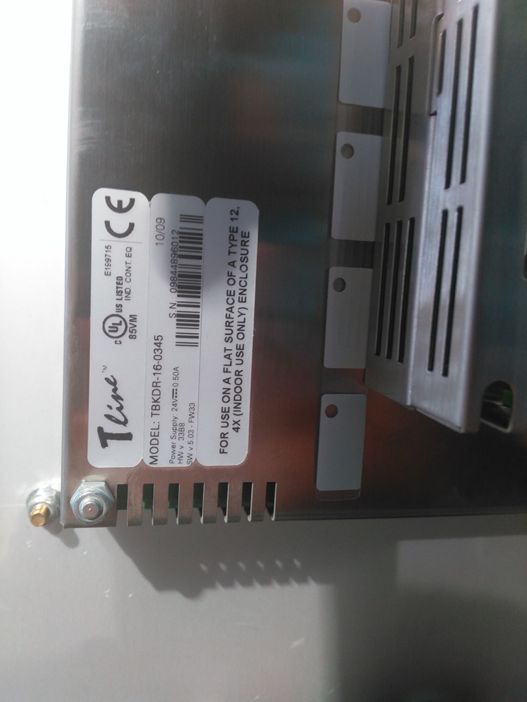 T LINE TBKDR-16-034 