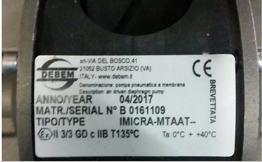 IMICRA-MTAAT / B 0161109 , identical pump is JP-800.30 Edelstahl (with brand Jessberger) 