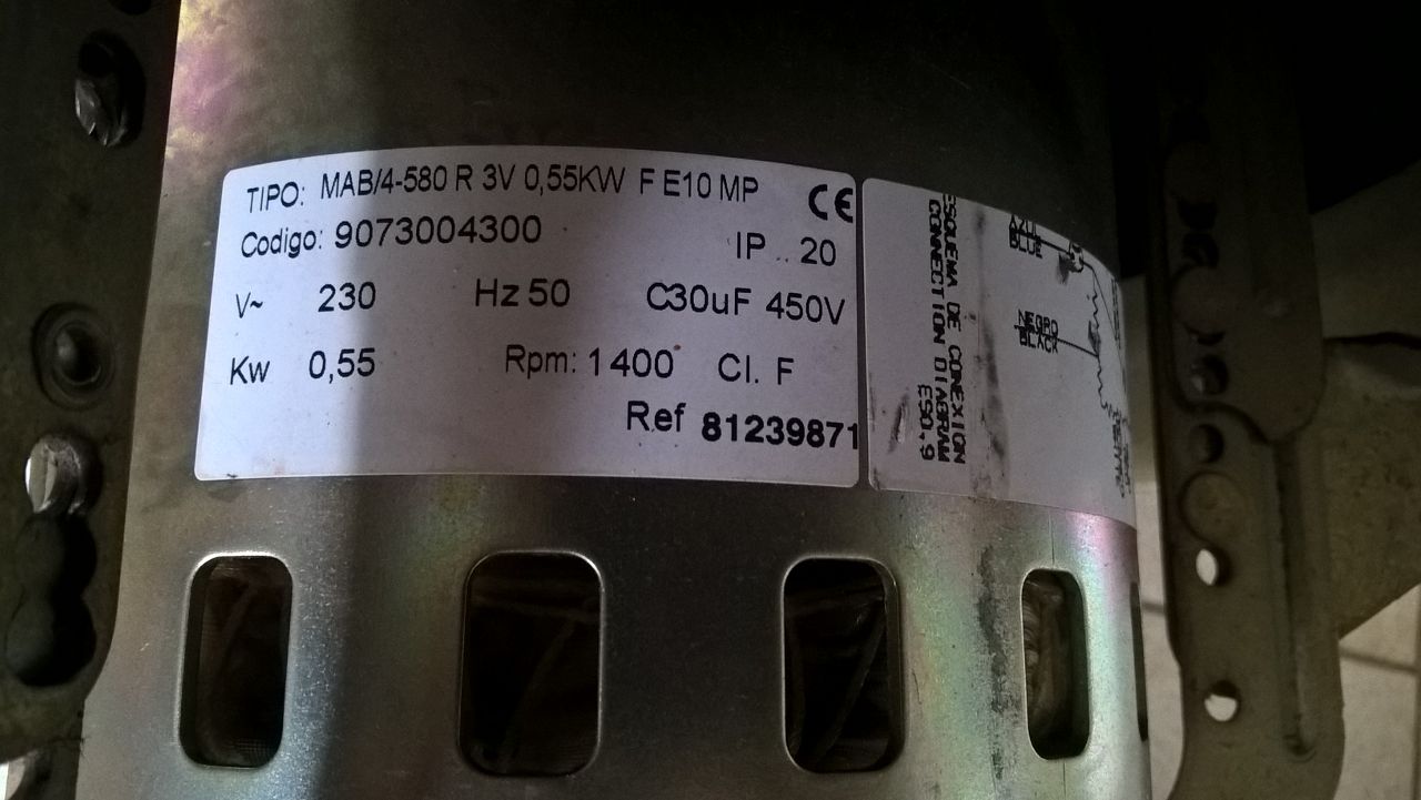 MAB/4-580 R 3V 0,55KW FE10 MP