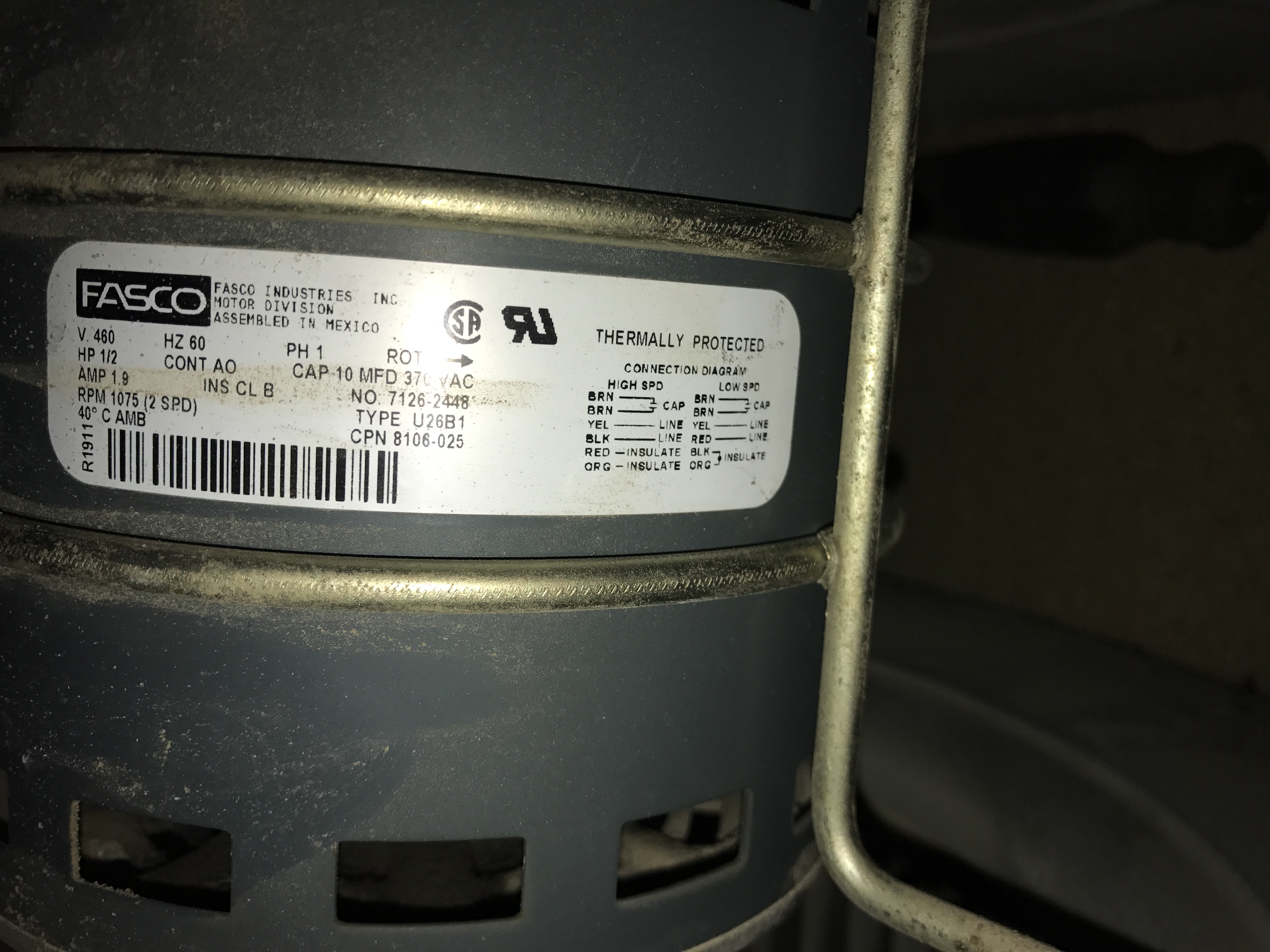 7126-2448, U26B1 OEM 