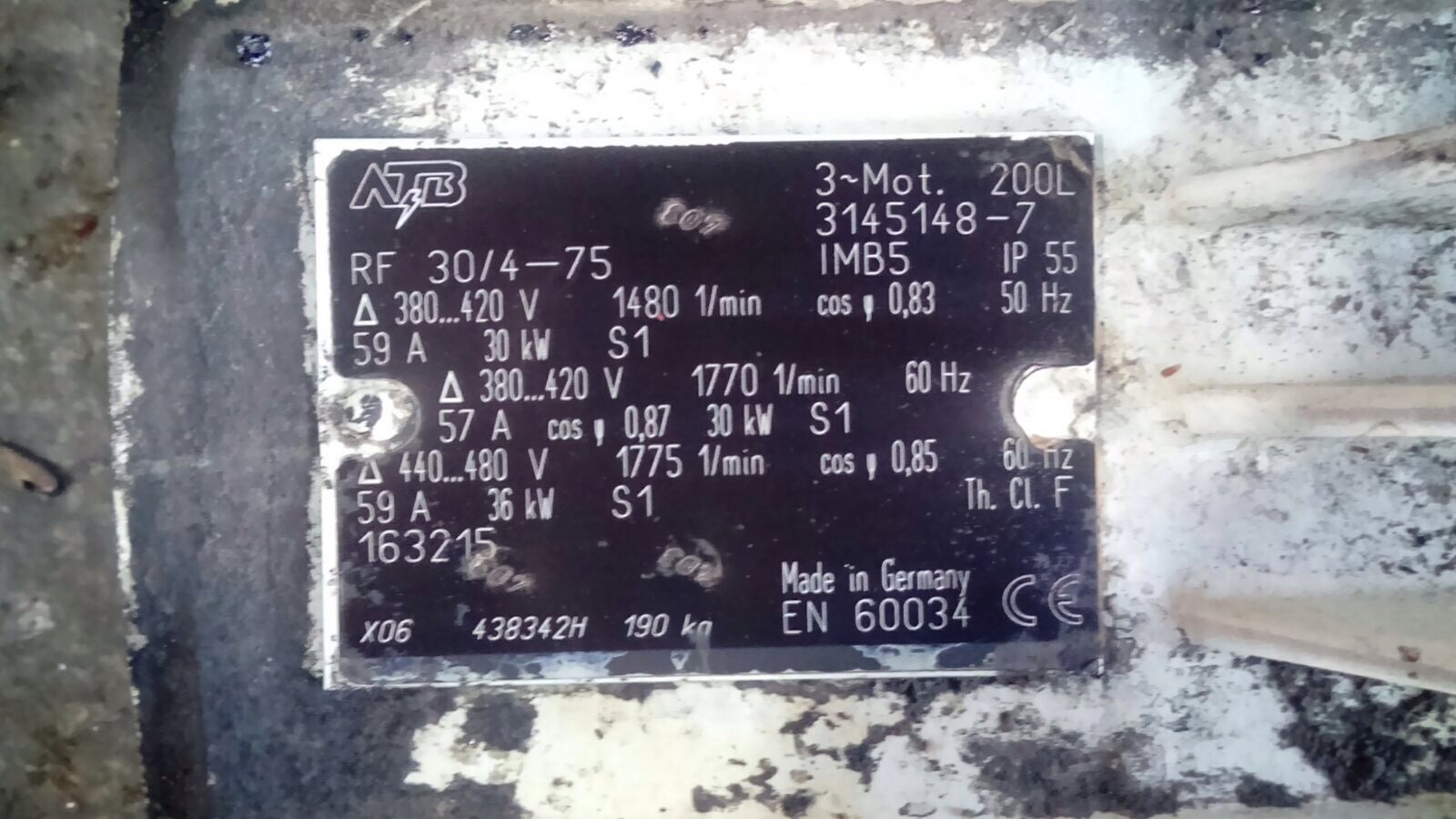 RF 30/4-75 obsolete, replaced by 289.296 