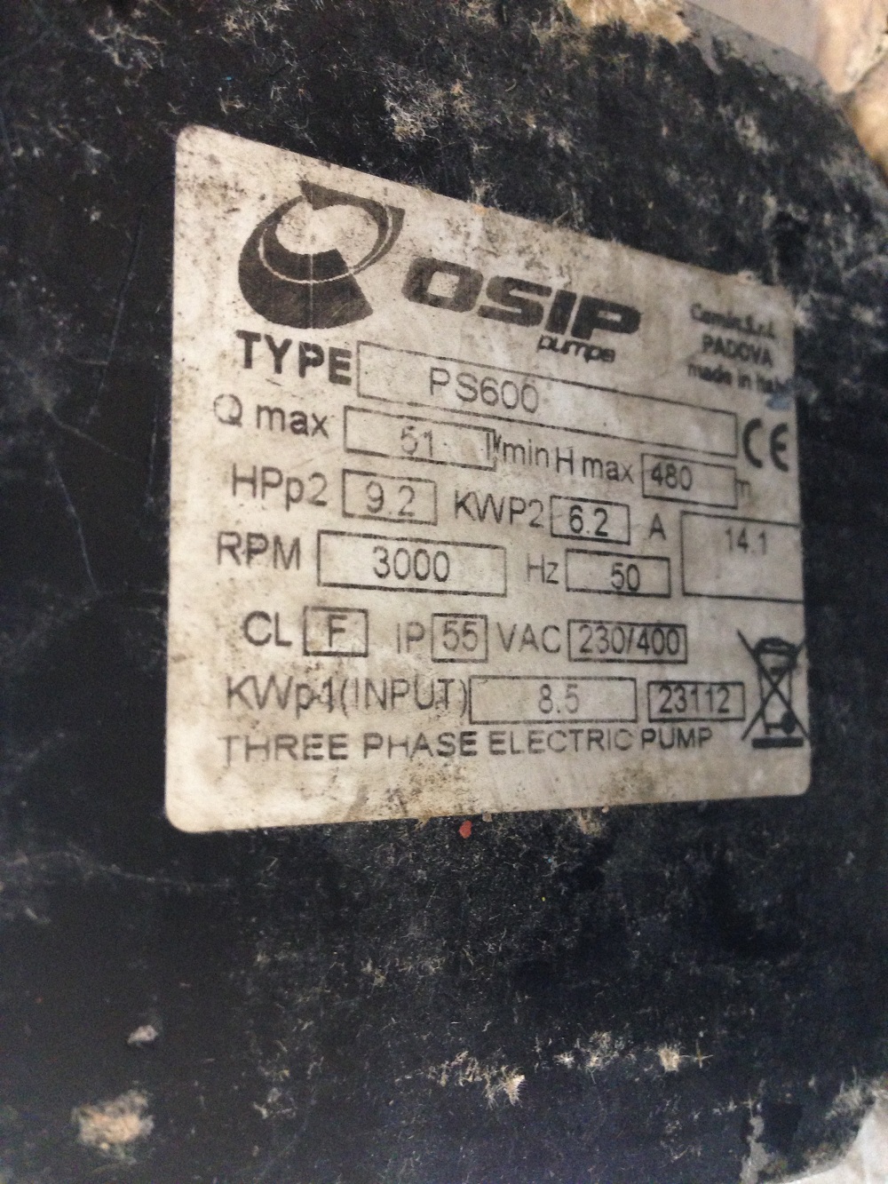 Type: PS600 