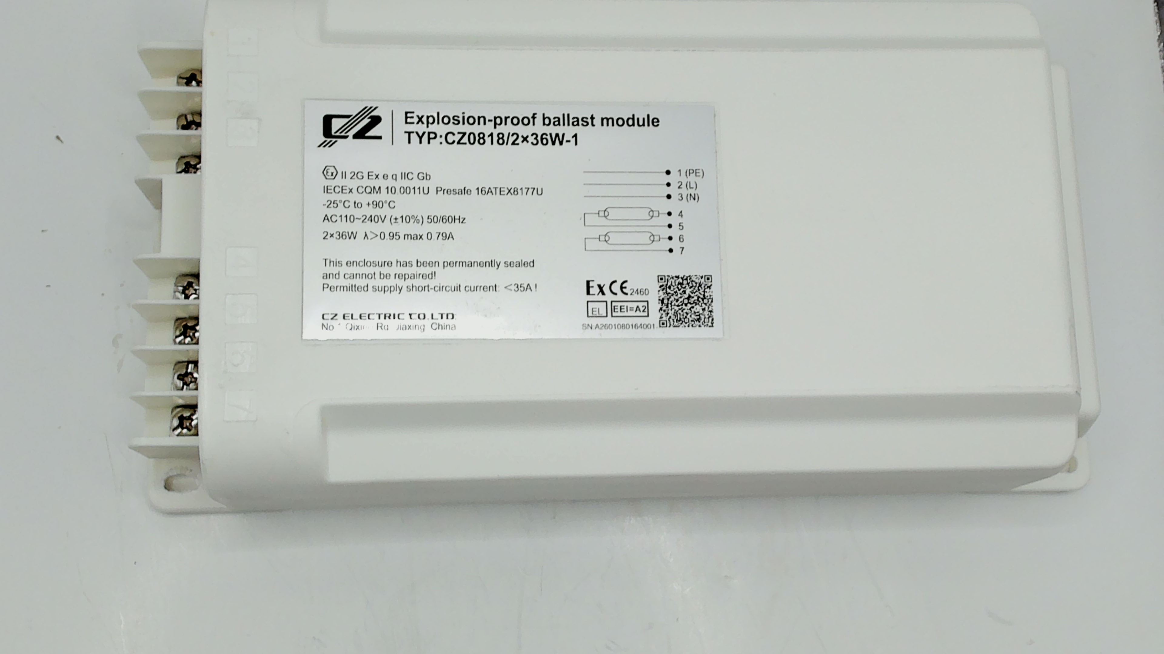 CZ-0818/2x36W-1